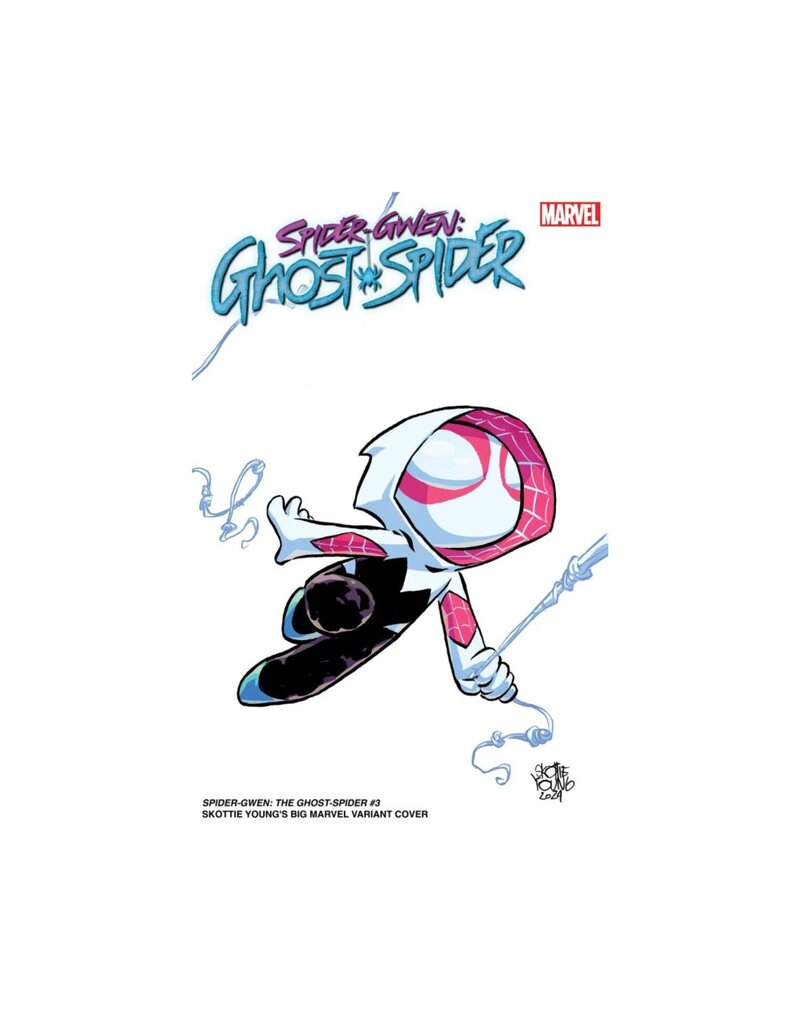 MARVEL PRH Spider-Gwen: The Ghost-Spider #3 Skottie Young Big Marvels Variant