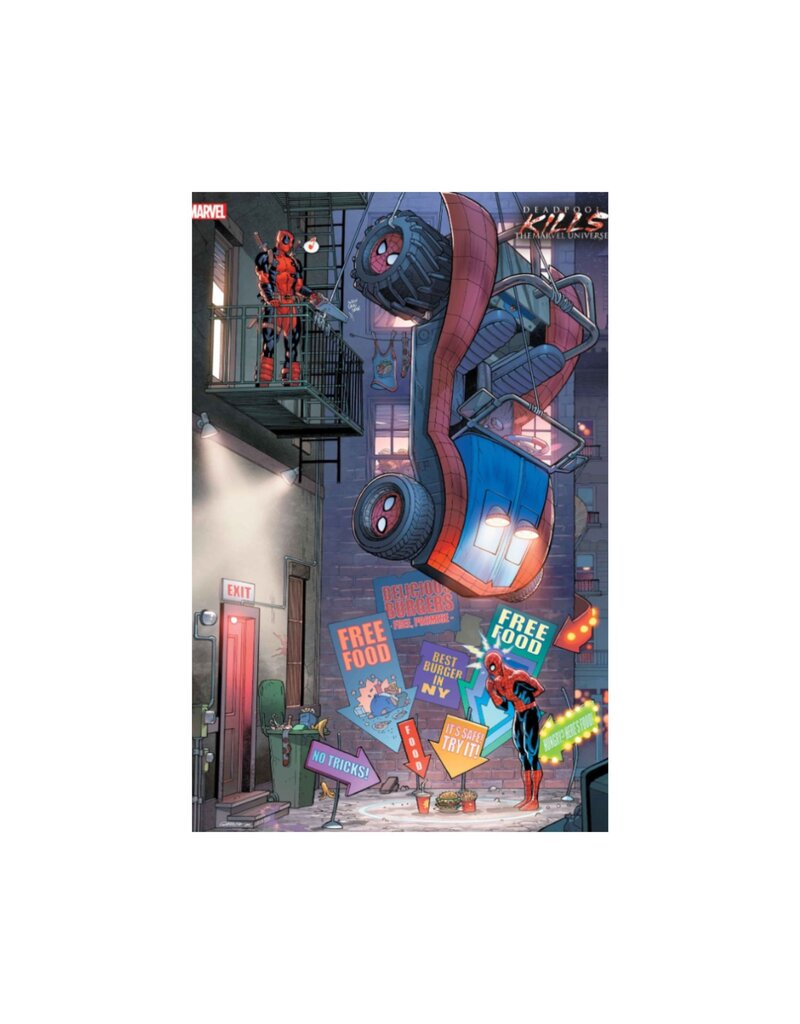 MARVEL PRH The Amazing Spider-Man #54 Javier Garrón Deadpool Kills the Marvel Universe Variant