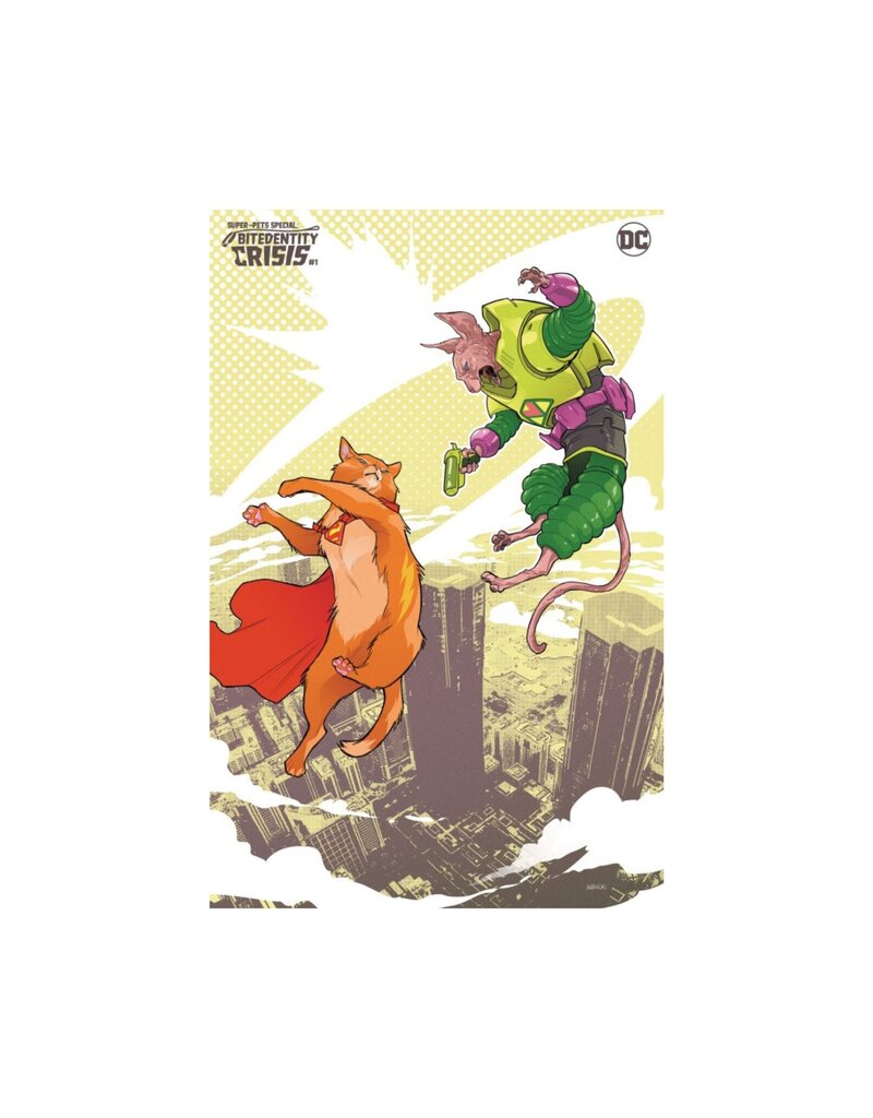 DC COMICS Super-Pets Special: Bitedentity Crisis #1 Cover B Karl Kerschl Card Stock Variant