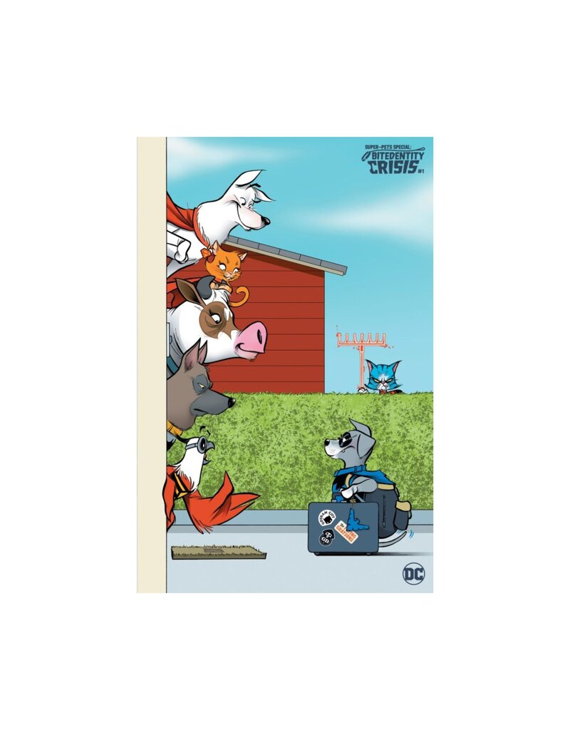 DC COMICS Super-Pets Special: Bitedentity Crisis #1 Cover D 1:25 Gustavo Duarte Card Stock Variant