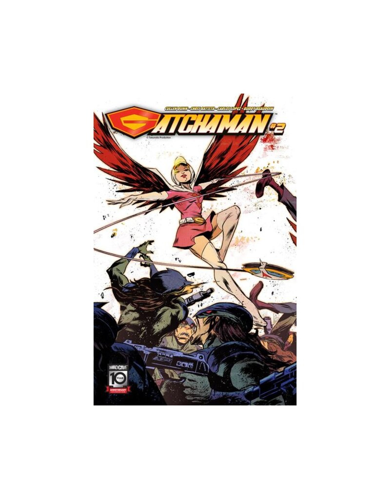 Gatchaman #2 Cover B Sanford Greene Connecting Variant