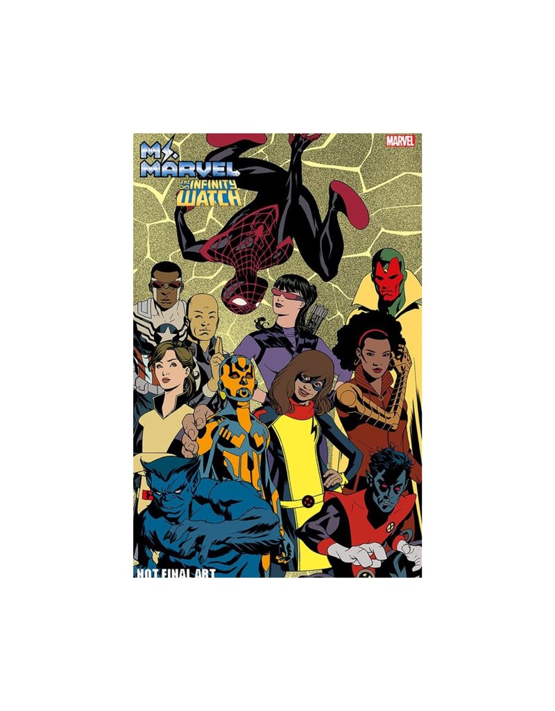 MARVEL PRH Ms. Marvel Annual #1 Mike McKone Infinity Watch Connecting Variant