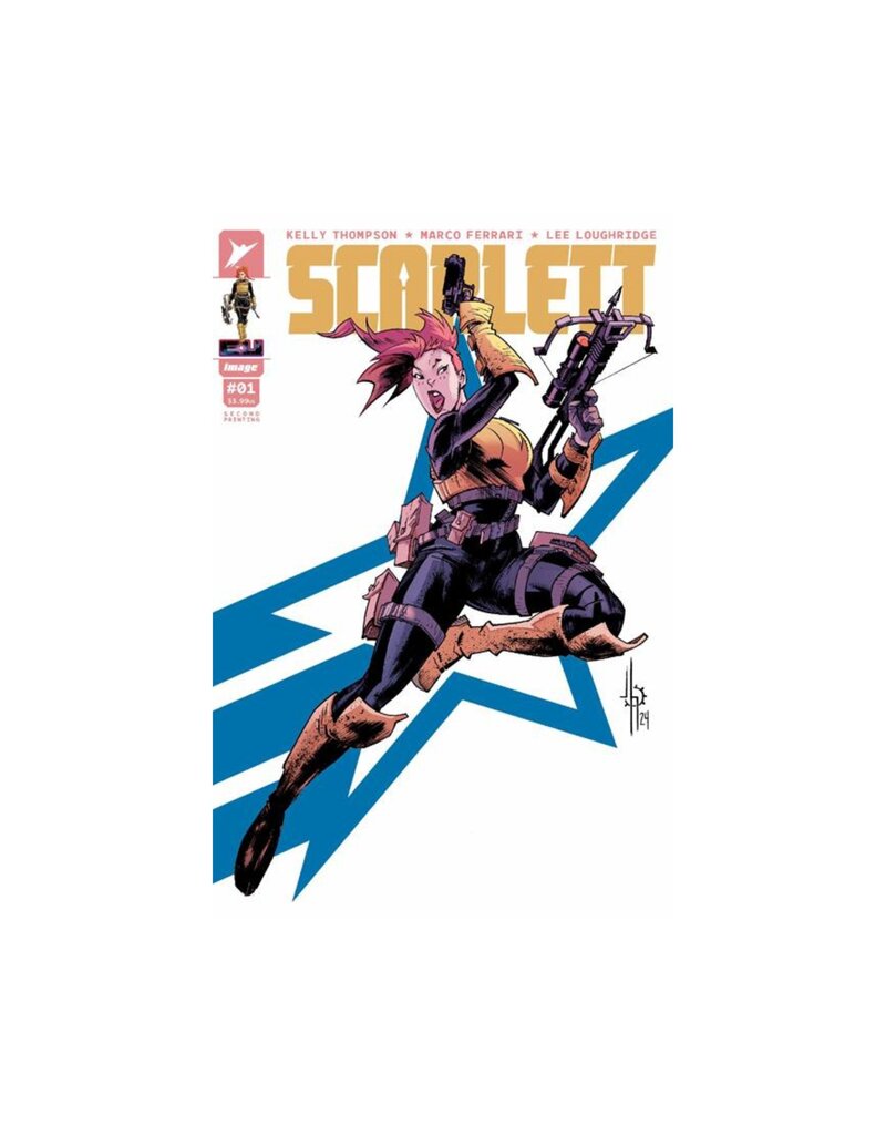 Image Scarlett #1 2nd Printing Jason Howard Scarlett Variant
