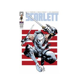 Image Scarlett #1 2nd Printing Jason Howard Storm Shadow Variant