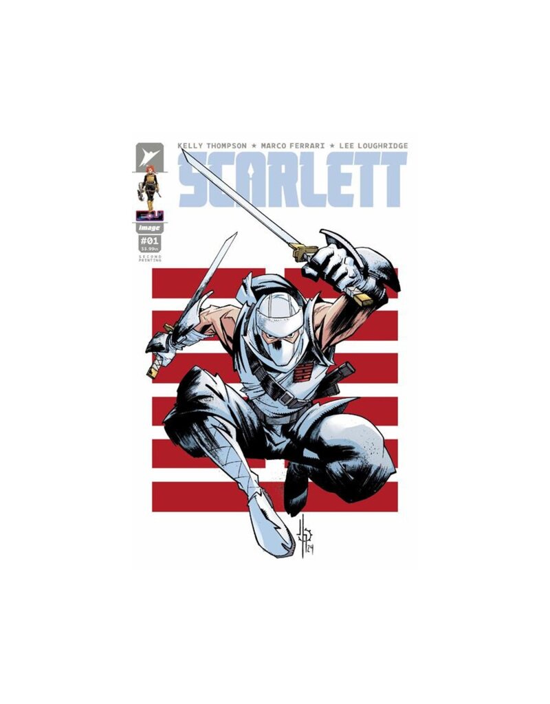 Image Scarlett #1 2nd Printing Jason Howard Storm Shadow Variant