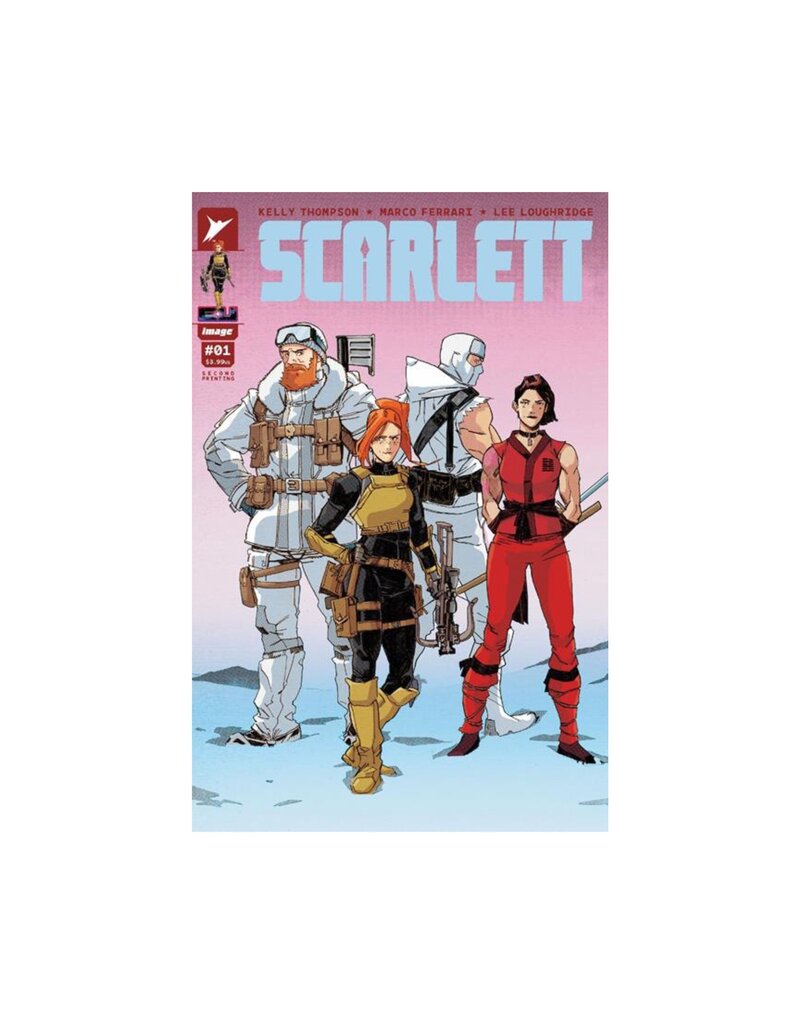 Image Scarlett #1 2nd Printing Marco Ferrari Variant
