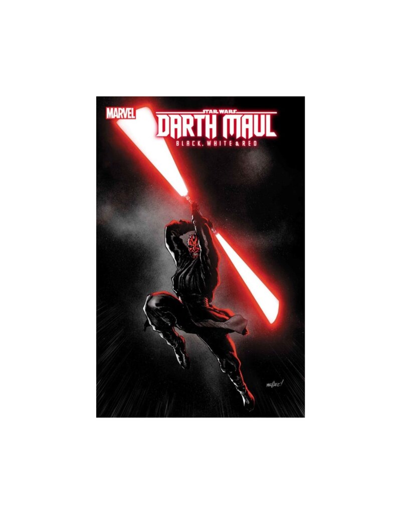 MARVEL PRH Star Wars: Darth Maul - Black, White & Red #4 1:25 David Marquez Variant