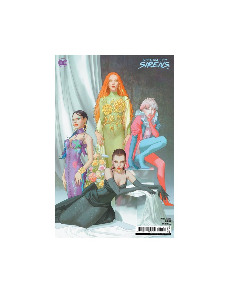 DC COMICS Gotham City Sirens #1 Cover B W. Scott Forbes Card Stock Variant