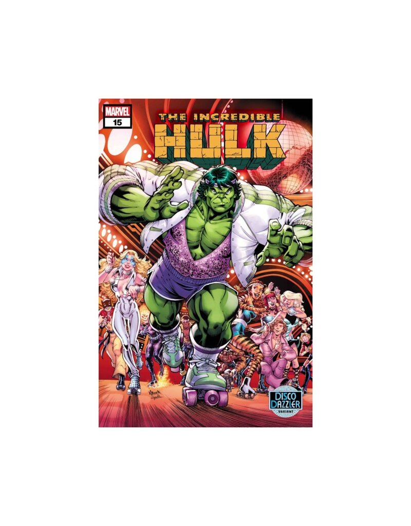 MARVEL PRH The Incredible Hulk #15 Todd Nauck Disco Dazzler Variant