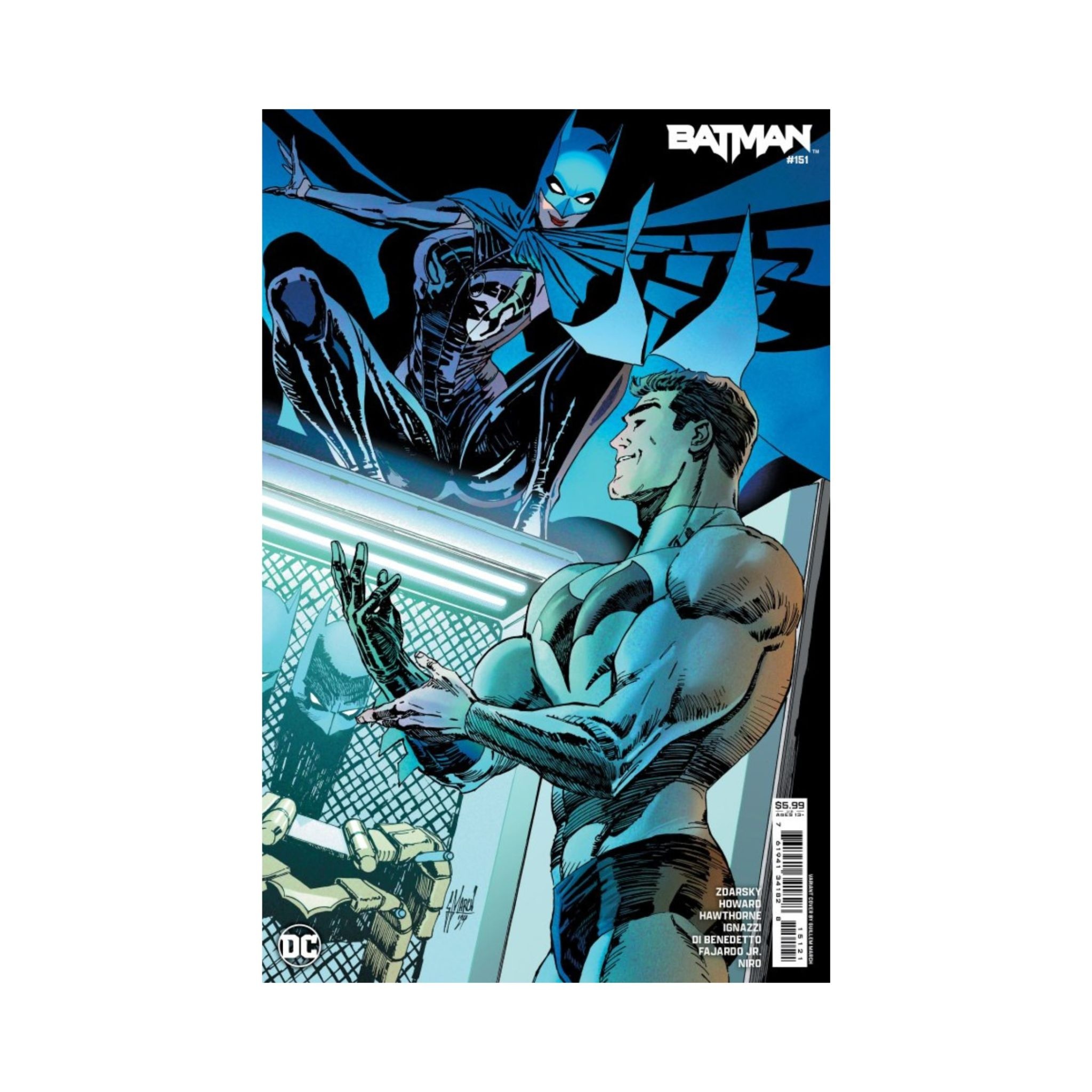 Batman 151 Batman #151 Cover B Guillem March Card Stock Variant - Comicstripshop ...