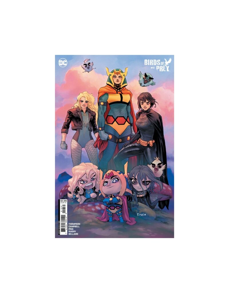 DC COMICS Birds of Prey #12 Cover B Tirso Cons Card Stock Variant