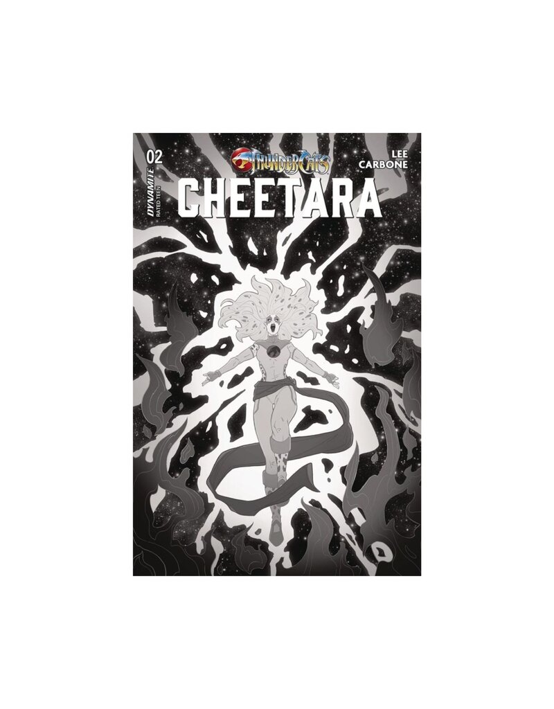 ThunderCats: Cheetara #2 Cover L 1:15 Ted Brandt & Ro Stein Black & White Variant