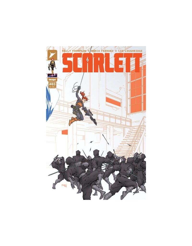IMAGE COMICS Scarlett #3 Cover C 1:10 Gleb Melnikov Connecting Variant