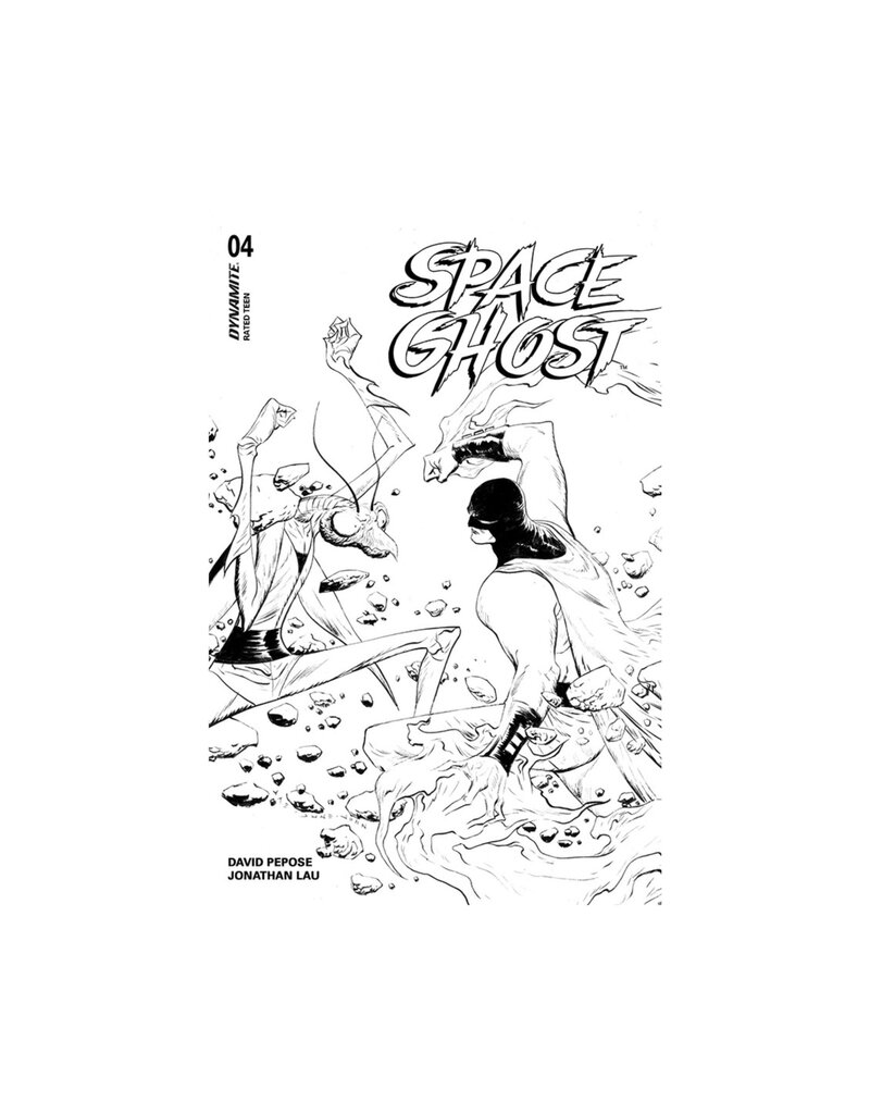 Space Ghost #4 Cover H 1:15 Jae Lee Line Art Variant