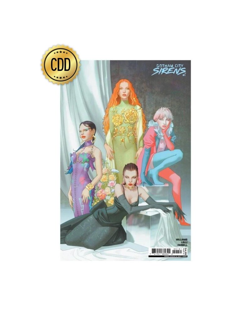 DC COMICS Gotham City Sirens #1 Cover B W. Scott Forbes Card Stock Variant