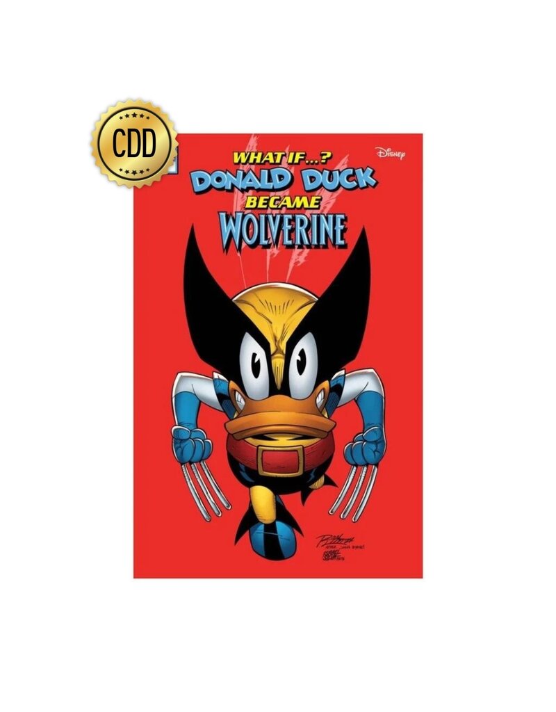 MARVEL PRH Marvel & Disney: What If...? Donald Duck Became Wolverine #1 Ron Lim Variant