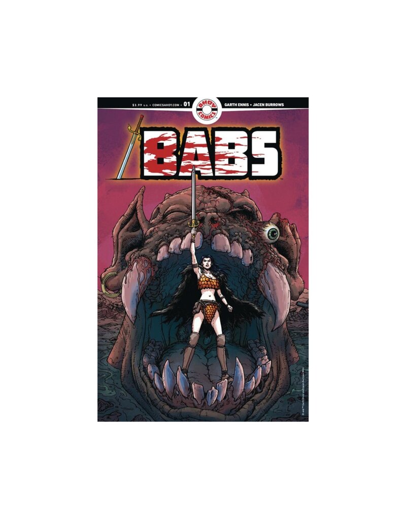 Ahoy Babs #1 Cover B Chris Burnham Variant