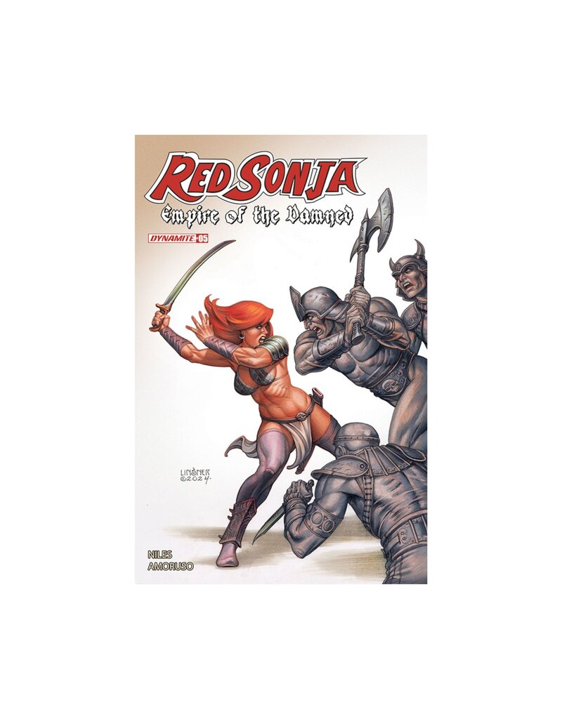 Red Sonja: Empire of the Damned #5 Cover B Joseph Michael Linsner Variant