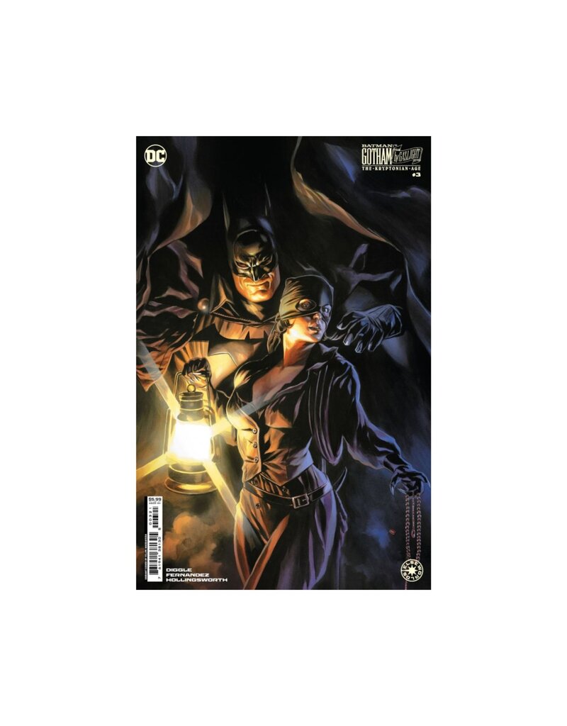 DC COMICS Batman: Gotham by Gaslight - The Kryptonian Age #3 Cover C Felipe Massafera Card Stock Variant