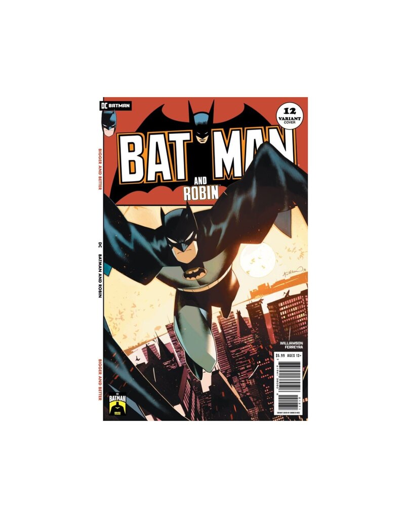 DC COMICS Batman and Robin #12 Cover D Simone Di Meo Batman 85th Anniversary Card Stock Variant