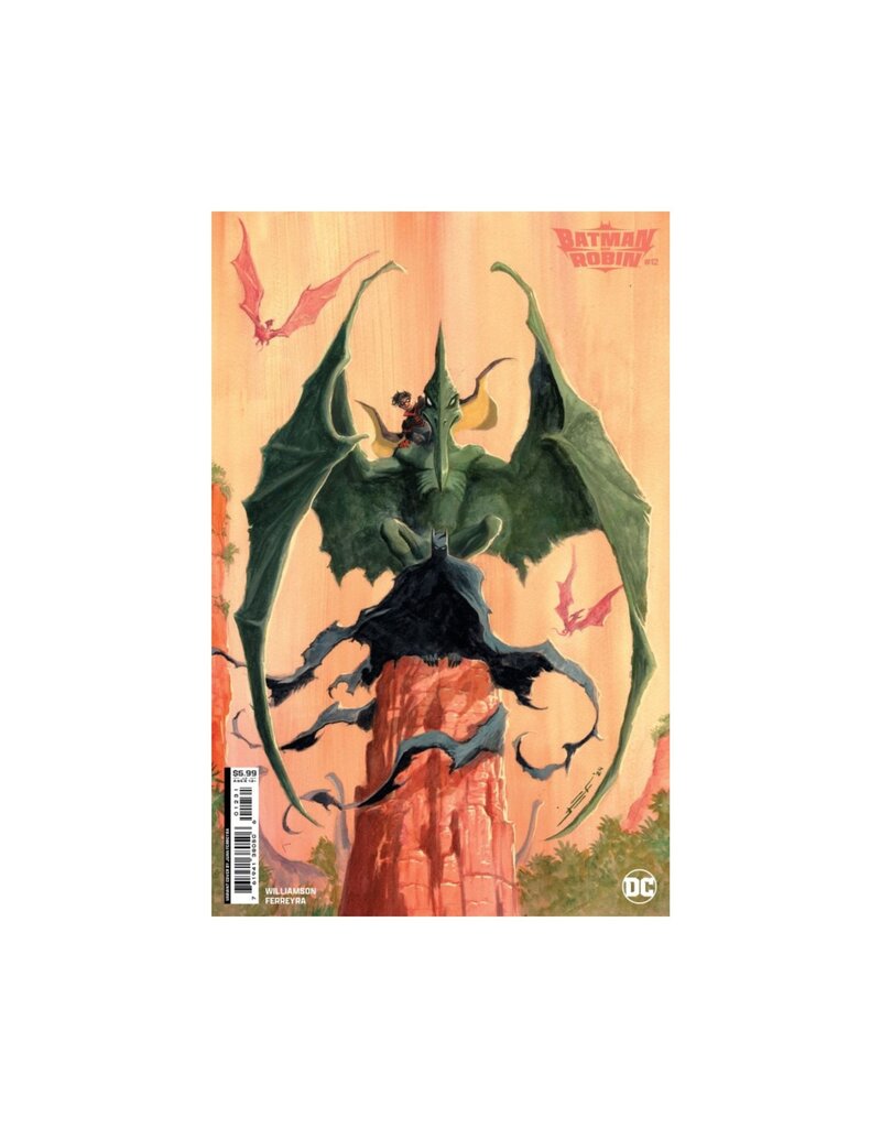DC COMICS Batman and Robin #12 Cover B Juan Ferreyra Card Stock Variant