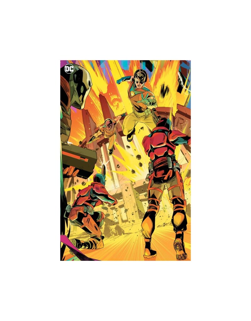 DC COMICS Absolute Power: Task Force VII #4 Cover E John Timms Connecting Card Stock Virgin Variant