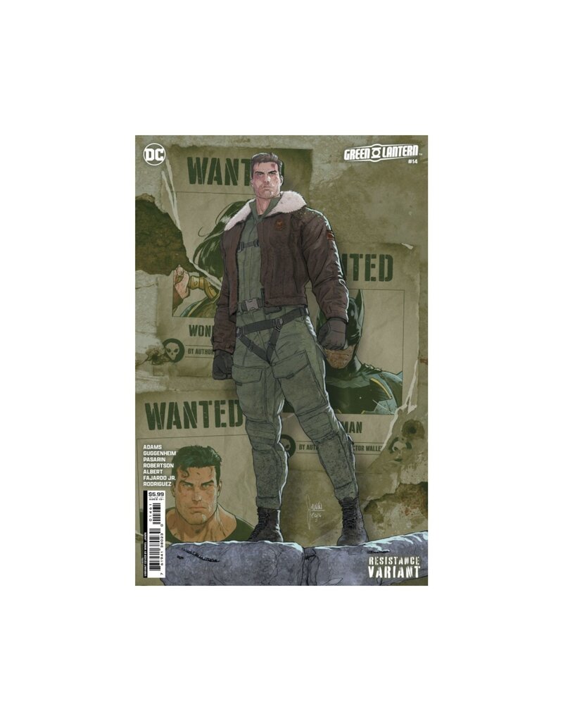 DC COMICS Green Lantern #14 Cover D Mikel Janín Resistance Card Stock Variant