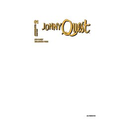 Jonny Quest #1 Cover F Blank Authentix Variant