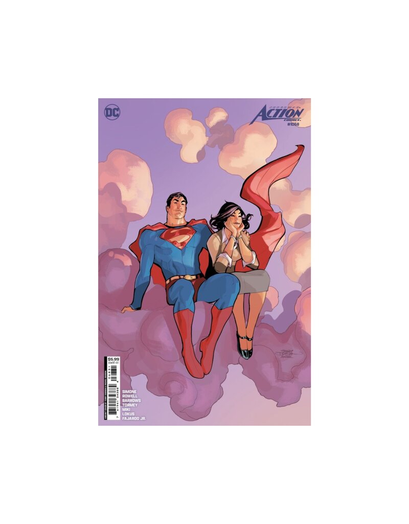 DC COMICS Action Comics #1068 Cover C Terry Dodson Card Stock Variant