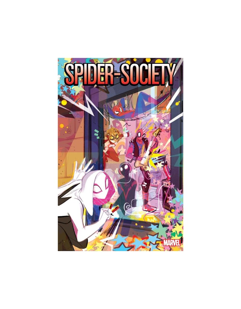 MARVEL PRH Spider-Society #1 Nicoletta Baldari Window Shades Variant