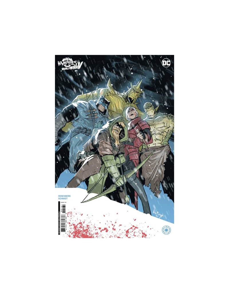 DC COMICS DC vs. Vampires: World War V #1 Cover F 1:50 Nikola Čižmešija Card Stock Variant