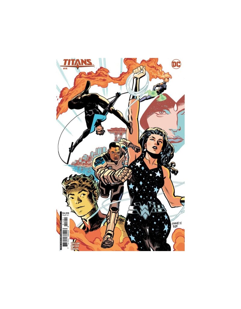 DC COMICS Titans #14 Cover B Chris Samnee Card Stock Variant