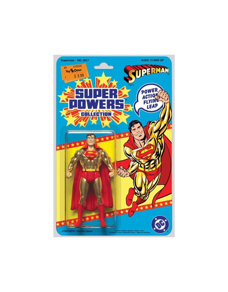 DC COMICS Superman #17 Cover E Jason Geyer & Alex Saviuk DC Super Powers Card Stock Variant
