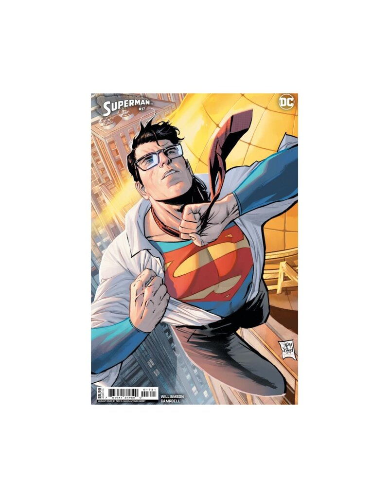 DC COMICS Superman #17 Cover B Tony S. Daniel Card Stock Variant