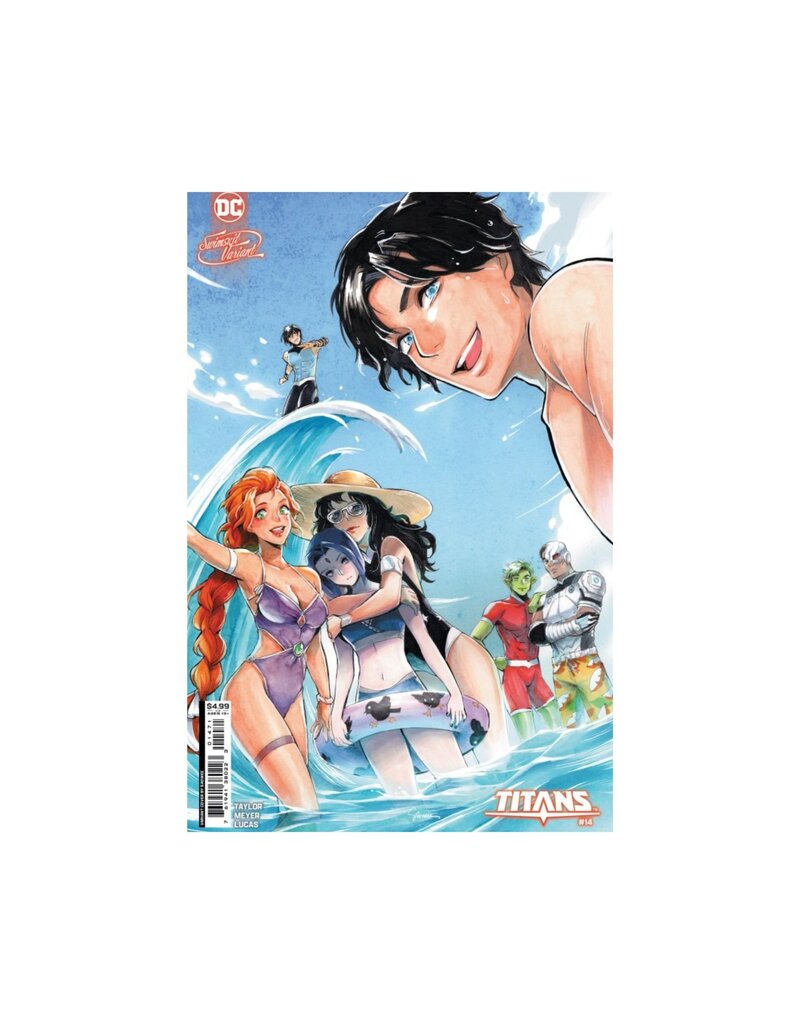 DC COMICS Titans #14 Cover E Saowee Swimsuit Card Stock Variant