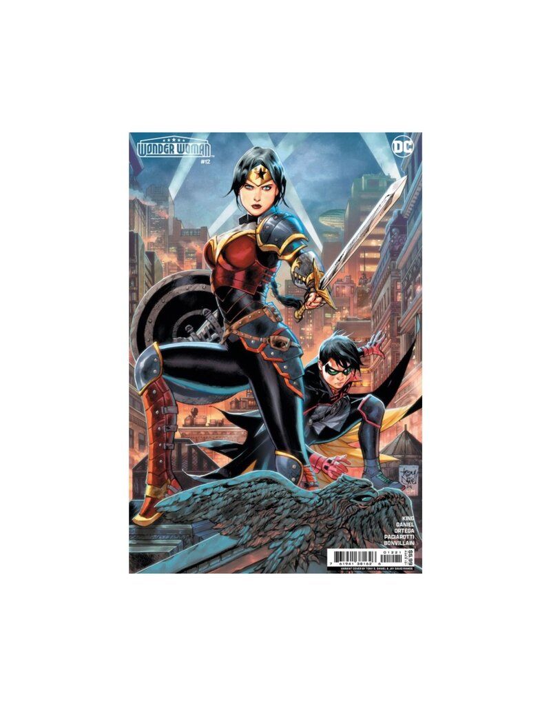 DC COMICS Wonder Woman #12 Cover C Tony S. Daniel Card Stock Variant