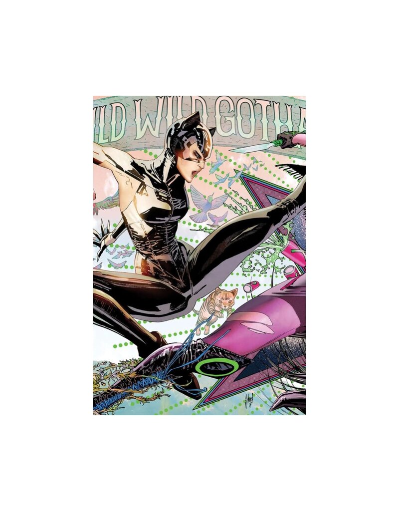 DC COMICS Gotham City Sirens #3 Cover E Guillem March Prismatic Gloss Connecting Foil Variant