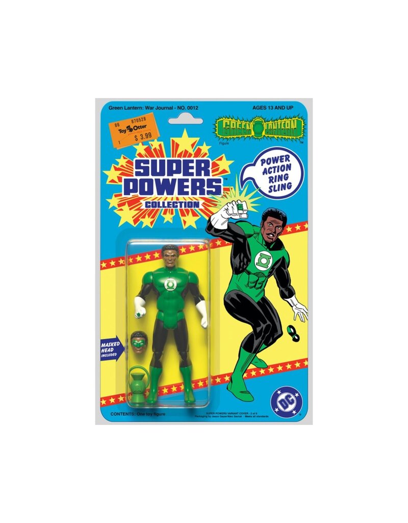 DC COMICS Green Lantern: War Journal #12 Cover C Jason Geyer & Alex Saviuk DC Super Powers Card Stock Variant