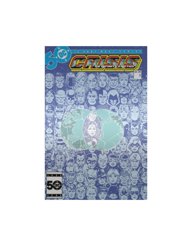DC COMICS Crisis on Infinite Earths #5 Facsimile Edition 2024 Foil Variant