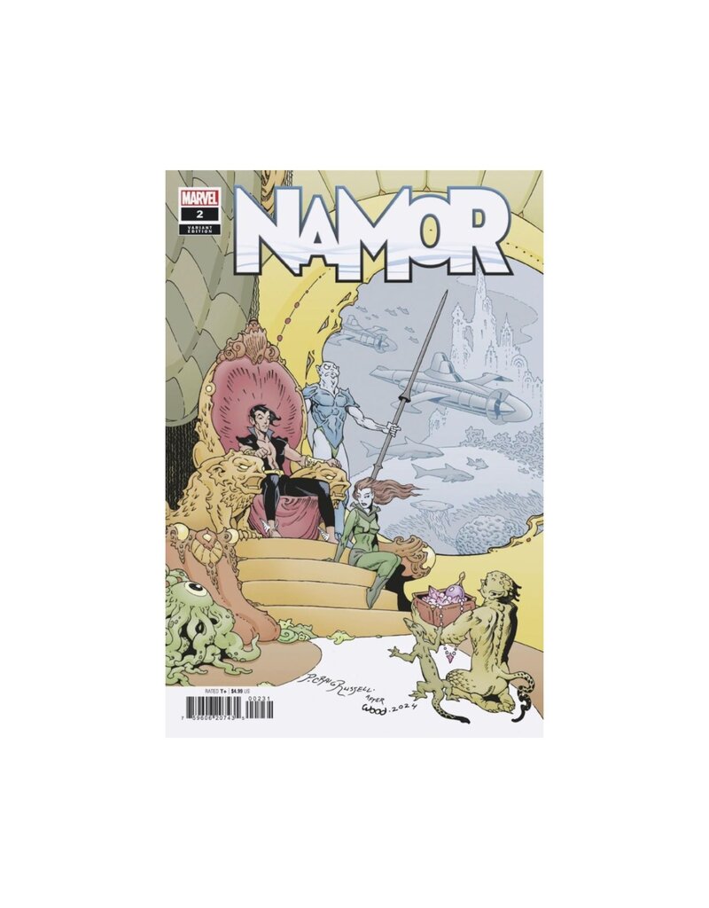 MARVEL PRH Namor #2 P. Craig Russell Variant
