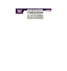 MARVEL PRH Predator vs. Black Panther #1 Blank Variant