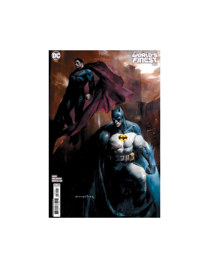 DC COMICS Batman / Superman: World's Finest #30 Cover B Puppeteer Lee Card Stock Variant