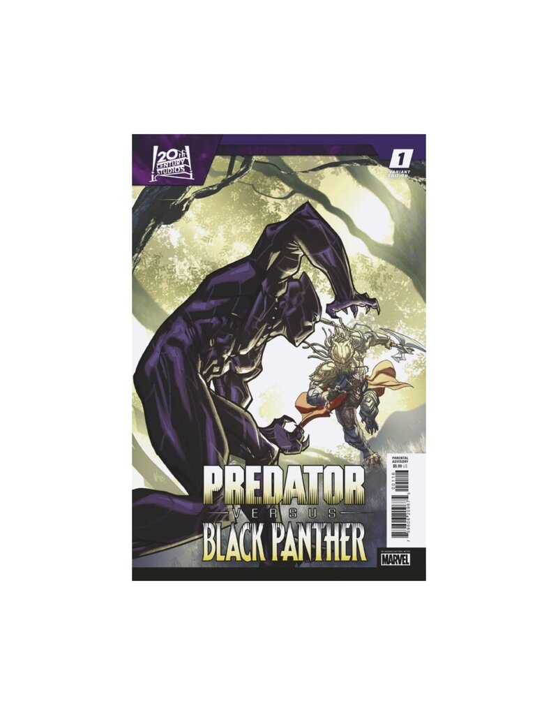MARVEL PRH Predator vs. Black Panther #1 1:25 Pete Woods Variant