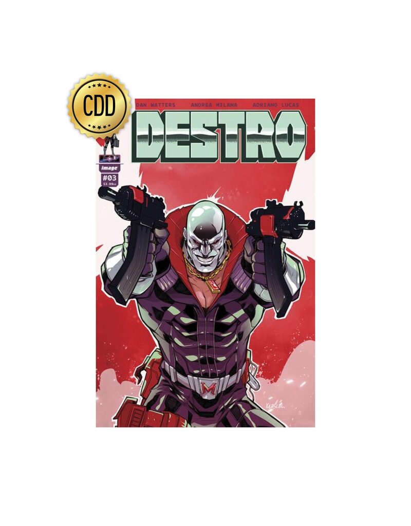 IMAGE COMICS Destro #3 Cover B Karl Kerschl Variant