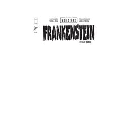 IMAGE COMICS Universal Monsters: Frankenstein #1 Cover H Blank Sketch Variant