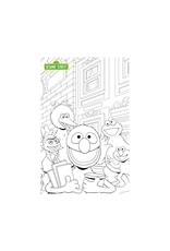 Sesame Street #1 Cover C Austin Baechle Coloring Book Variant