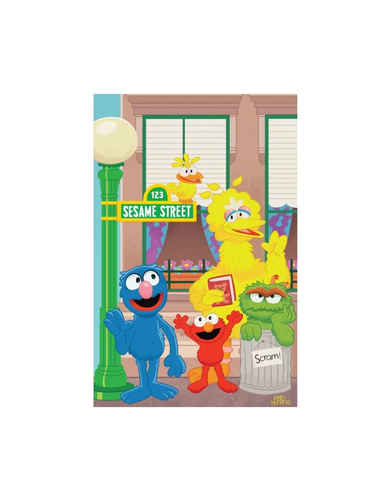 Sesame Street #1 Cover B Erin Hunting Variant