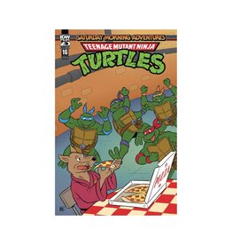 IDW-PRH Teenage Mutant Ninja Turtles: Saturday Morning Adventures #16 Cover B Mike Kazaleh Variant