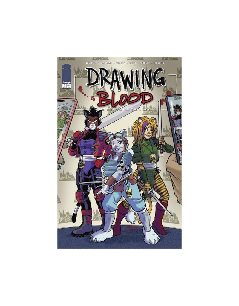 IMAGE COMICS Drawing Blood #5 Cover C Amanda Conner Variant