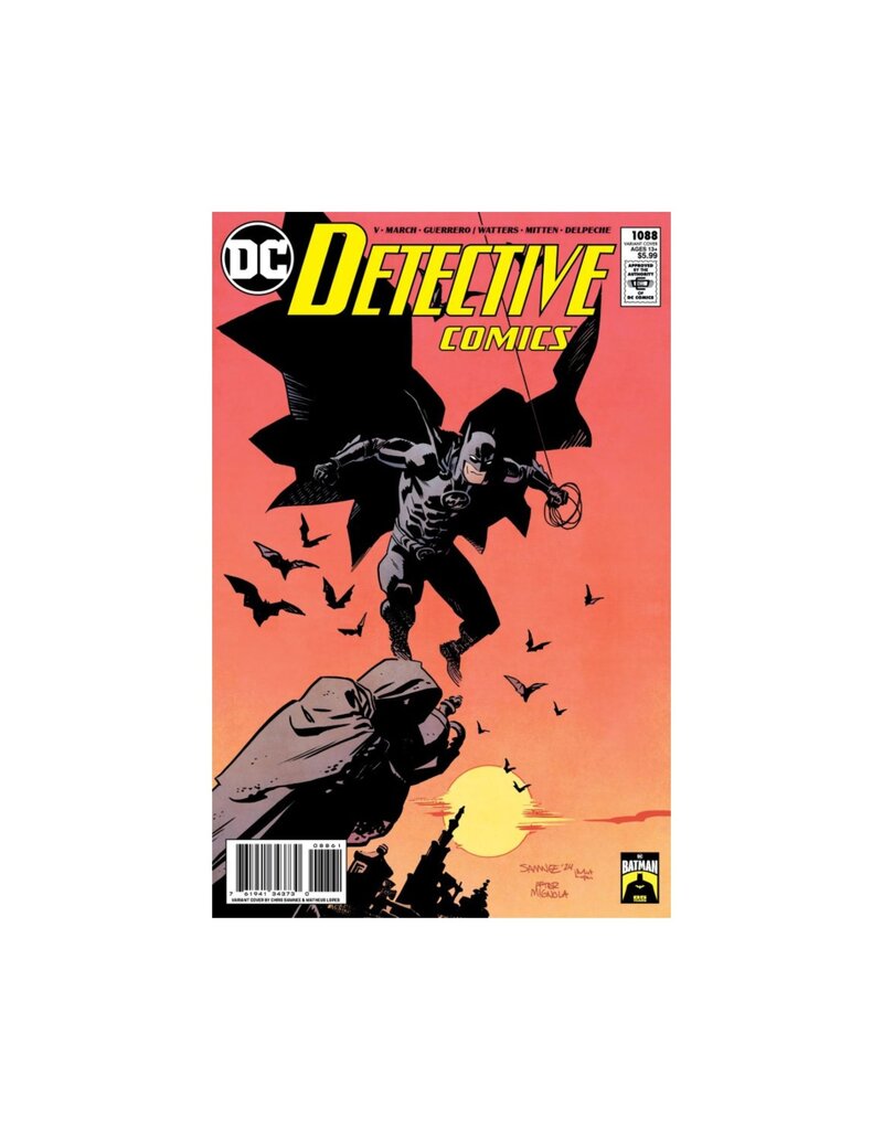DC COMICS Detective Comics #1088 Cover D Chris Samnee Batman 85th Anniversary Card Stock Variant